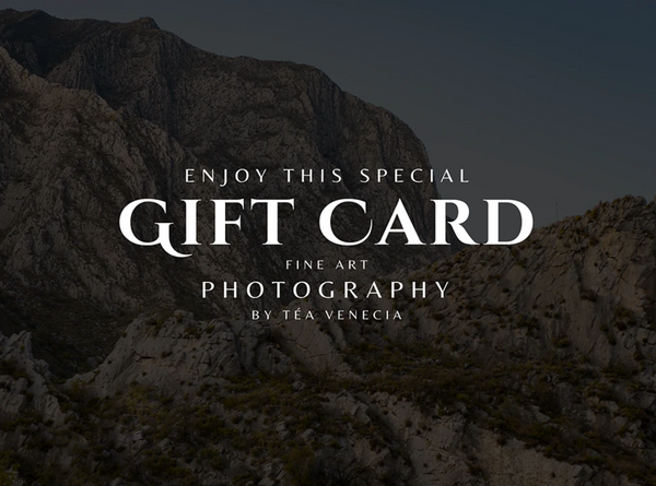 PHOTOGRAPHY GIFT CARD